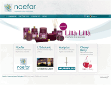 Tablet Screenshot of noefar.com